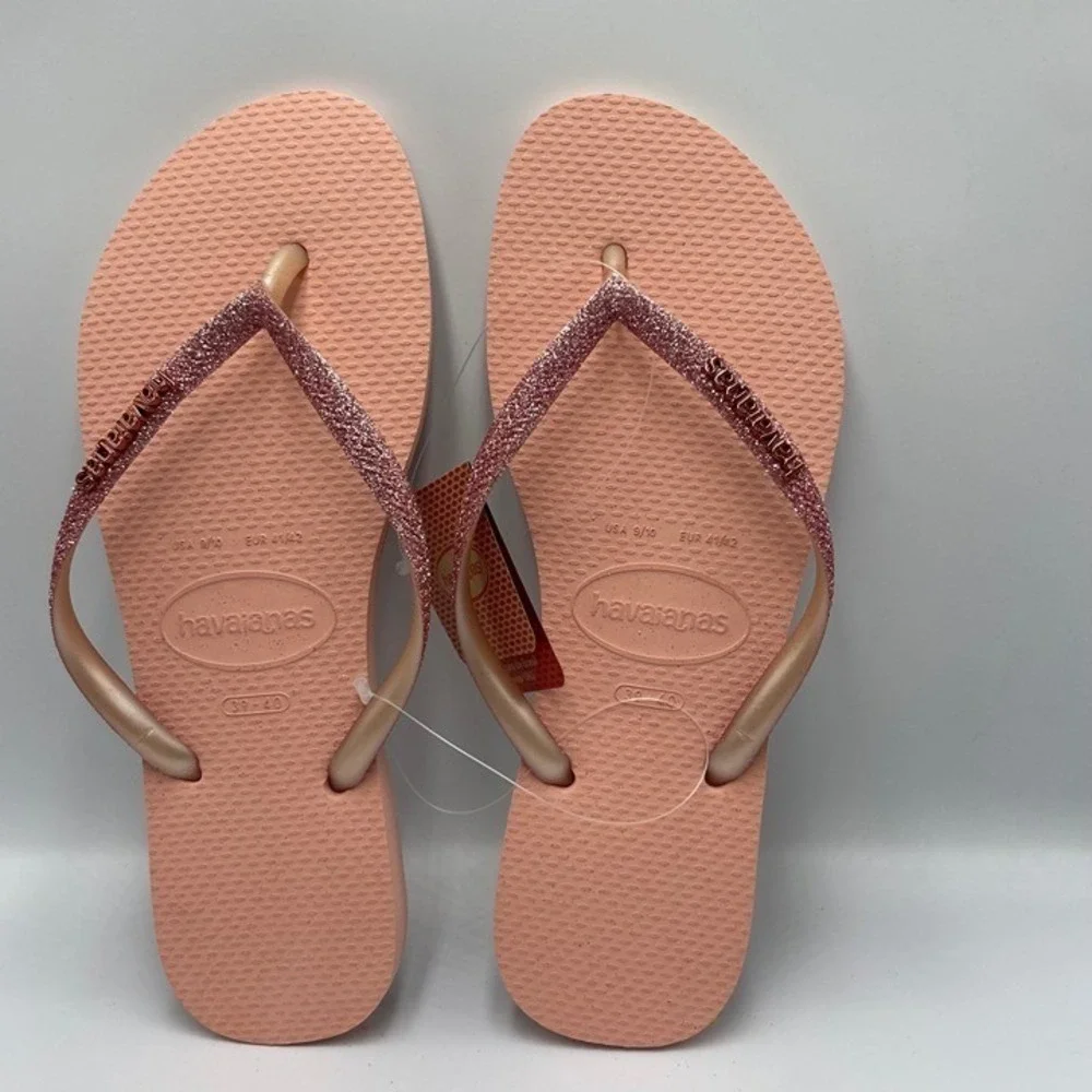W's 9/10 | Havaianas Slim Glitter flip flops sandals | SLGL0021